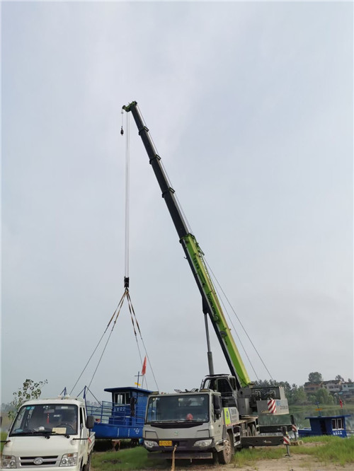 渝北区桥梁建设吊装案例