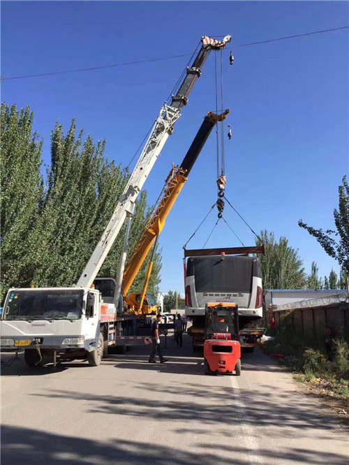 渝北区港口集装箱搬运案例